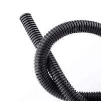 20FT 1/2" Wire Loom Split Tubing Auto Wire Conduit Flexible Cover