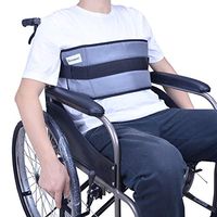Wheelchair Seat Belt Medical Restraints Straps Adjustable 2020 Wheelchair Safety Harness Patients Cares Safety Waist Lap Strap with Lift Sling