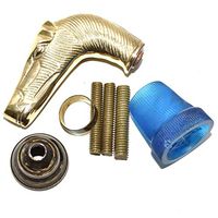 Nautical World Vintage Style Gift Walking Stick Handle Brass Horse Head Cane Handle, Affordable Gift Decorative Walking Cane Fashion Statement for Men/Women/Seniors/Grandparents! Item