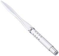 MUNISO Metal Knife Letter Opener,Easy and Safe Paper Cutting Knife,5.9 inches, Silvery Handle & Blade.