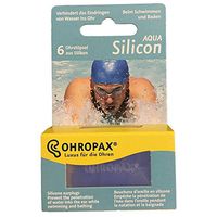 Ohropax Silicone Aqua Pack of 6