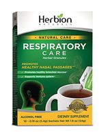 Herbion Naturals Respiratory Care Granules, 10 count sachet - Help Relieve Cold and Flu Symptoms, Promote Healthy Respiratory Function, Optimize Immune System.