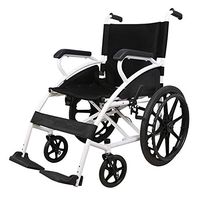ChenCheng Wheelchair Folding Lightweight Wheelchairs People with Mobility Problems Must Travel Medical Supplies (Color : B)
