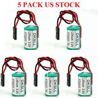 3V 1200mAh PLC Battery 6FC5247-0AA18-0AA0 / 575332TA for Siemens 810D 840D US Stock (Pack of 5)