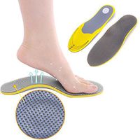 Comfort Orthotic Arch Support Insoles for Sport Shoes and Work Boots Relief for Foot Pain Due to Flat Feet and Plantar Fasciitis(women)