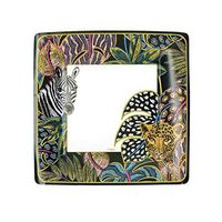 Caspari Jungle Story Square Paper Salad & Dessert Plates, 8 Per Package