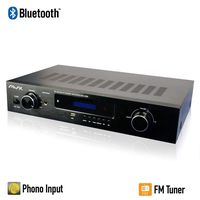 Bluetooth Stereo Receiver w/Phono by AVX Audio, BTA-3000