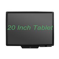 CHUYI 20 Inch LCD Writing Tablet Big Screen Writing Board Business Digital Handwriting Pads with Stylus for Adults at Home and Office (Black)