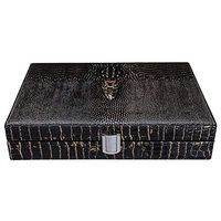 JUFU Cigar Box Cigar Box，Cigar Box Portable Cigar humidor Mellow Cedar Wood moisturizing Box moisturizing Box Genuine moisturizing Cabinet @@ (Color : A)