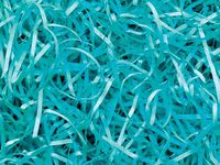 6oz Bag Teal Turquoise Blue VERYFINE Fine Cut Gift Basket Shred Paper Grass Filler nfLG -423