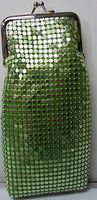 1 Clipse Clover Green Luxury Mesh Sequin Cigarette Case 120's