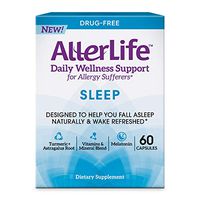 AllerLife Sleep Capsules, Daily Dietary Supplements & Sleep Support, 60-Count