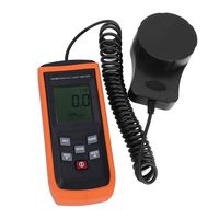 Digital Illuminance Meter, Handheld Light Meter 3-1/2 Digit LCD Display Brightness Meter 200000Lux Illumination