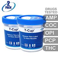 MiCare [2pk] - 5 Panel Multi Drug Test Cup (AMP/COC/OPI/PCP/THC) #MI-TDOA-154