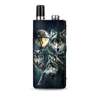 IT'S A SKIN Decal Vinyl Wrap Compatible with Lost Vape Orion Q / 3 Wolves Moonlight