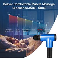 Nabsna Massage Gun Cordless Rechargeable Muscle Massager Portable Massage Device Shoulder Bags