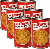 Tamal en cazuela, Tamale casserole. 15 oz Pack of 6