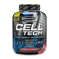 Muscletech Cell Tech, The Most Powerful Creatine Formula, Fruit Punch, 6.00 lb (2.72 kg)