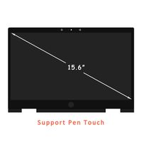 FirstLCD 925736-001 Touch LCD Screen Replacement for (HP) Hewlett-Packard Envy X360 15M-BP011DX 15M-BP012DX 15M-BP112DX 15-BP108CA digitizer Glass LED Display Panel Assembly Bezel 1080P FHD 15.6inch