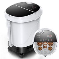 DAFREW Foot Tub, Fully Automatic Heating Footbath Electric Massage Foot Massage Machine Foot Massager