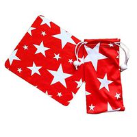 Drawstring Bag Eyewear Eyeglass Soft Cleaning and Storage Bag Pouch Case