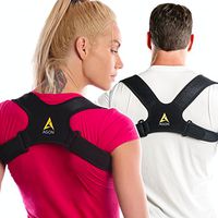 Agon® Posture Corrector Clavicle Brace Support Strap, Posture Brace Medical Device to Improve Bad Posture, Thoracic Kyphosis, Shoulder Alignment Upper Back Pain Relief for Men and Women (Small/Medium)