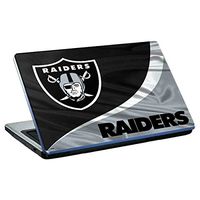 Skinit Decal Laptop Skin for Inspiron 17 & 1750 - Officially Licensed NFL Oakland Raiders Design