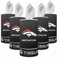 NFL Denver Broncos Accessories Party Supplies & Party Decorations Tissue Cups 5-Pack