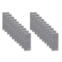 Microfiber Mop Pads Reusable Replacement Pros Head Wet Dry Mops Refill Fit for Most Household Spray Mops and Reveal (20PC)