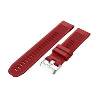 Veepola New Soft Silicone Quick Install Strap Wristband Replacement Watch Bands for Garmin Fenix 5X GPS Watch (Red)