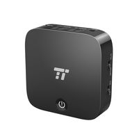 TaoTronics Bluetooth Transmitter and Receiver, Digital Optical TOSLINK and 3.5mm Wireless Audio Adapter for TV/Home Stereo System - aptX Low Latency (Renewed)