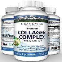 Collagen Complex | Anti-Aging, Hair, Skin and Nails, Digestive & Joint Health Supplement, Hydrolyzed Collagen Pills, Women & Men