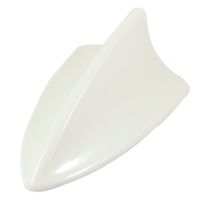 uxcell Vehicle Roof Mounting White Shark Fin Style Antenna for Decoration