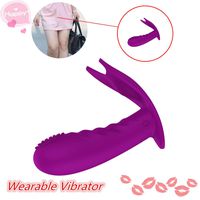 Wireless Wand Massager Women Tshirt Wearable Invisible Vibration P-ántìes with Wireless Remote Control, 7 Frequency, USB Charging Heating Massage Toy Purple by Teanmy