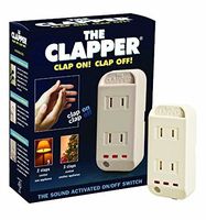 The Original Clapper Sound Activated On / Off Switch, Clap On! Clap Off!