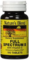 Nature's Blend Full Spectrum B with Vitamin C 100 Tabs