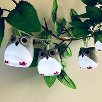 Halloween Decorations,Owl lamp String Light Strings for Party Garden Decoration,1.65 Meters 10 Light, Battery Operation