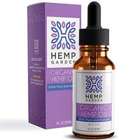 Organic Hemp Oil Drops 500mg - Premium Pain Relief Anti-Inflammatory & Joint Support, Natural Sleep Aid, Perfectly Balanced Essential Fatty Acids Omega 3 & 6, Vegan 