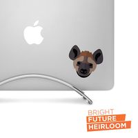 Hyena - 3" Wide Decal - for MacBook, Car, Laptop, or Anything!