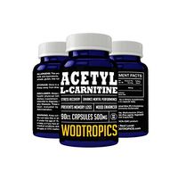 Acetyl-L-Carnitine Capsules to Enhance Focus, Combat Aging, and Improve Memory - ALCAR Nootropic for Increasing Cognitive Performance by WodTropics, 100%