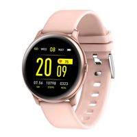 RUNDOING Smart Watch for Android Phones, 1.3 Inch Color Screen Fitness Tracker Activity Tracker, Heart Rate Monitor Fitness Watch,Compatible with iOS and Android