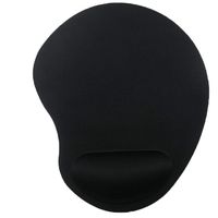 Mouse Pad with Gel Wrist Rest Support,Upgraded Mouse Wrist Rest Pad Wrist Pain Relief Perfect for Gaming Computer Laptop Office (Black)
