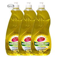 Pure Dishwashing Liquid Lemon Fresh Scent(1L) (Pack of 3)