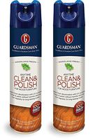Guardsman Clean & Polish For Wood Furniture - Woodland Fresh - 12.5 oz - Silicone Free, UV Protection (2)
