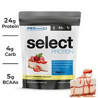 PEScience Select Low Carb Protein Powder, Strawberry Cheesecake, 5 Serving, Keto Friendly and Gluten Free