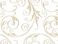 Pack Of 1, 30"X100' Jewel Swirl Frosted Gold Classic Print Cello Rolls 1.0 Mil Made In USA