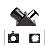 1.25" 90-Degree Diagonal Mirror - More Comfortable Viewing Orientation as You Observe from Above, Filter Thread for Any 1.25" Filter and Accepts Standard 1.25" eyepieces