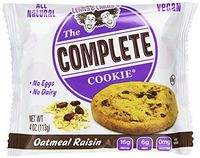 Lenny & Larry's The Complete Cookie, Oatmeal Raisin, 4-Ounce Cookies (Pack of 24)