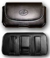 FYL Leather Case Pouch for Alltel Palm Treo 700p, 700w 700wx, 755p ATT Palm Treo 650