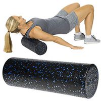 Vive Foam Roller - 12 Inch High Density Mini Massage Stick for Back, Firm Trigger Point, Yoga, Physical Therapy and Exercise - Round Massager for Leg, Calf, Deep Muscle Tissue Full Body Stretch